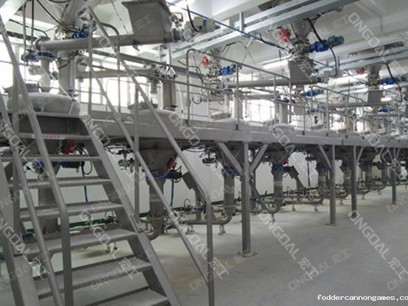 健康食品原料智能投料系统项目案例 